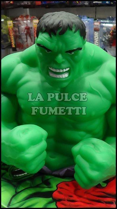 HULK GREEN BUST BANK - SALVADANAIO PVC